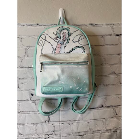 Studio Ghibli Spirited Away Haku Dragon Mini Backpack - Picture 1 of 11